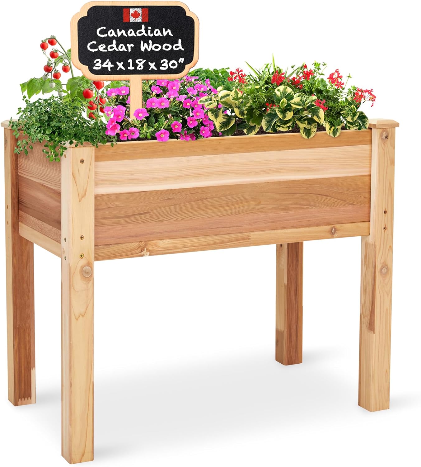 Greenes Fence Original Cedar Raised Garden Bed